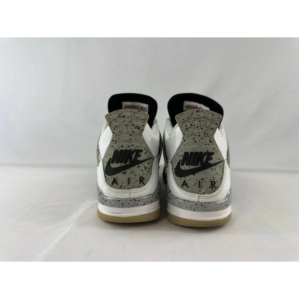Nike Air Jordan 4 Retro OG 'White Cement' 2016 Men's 840606-192 Size 13